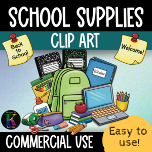School Supplies Clip Art