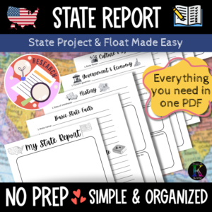 5th Grade State Report